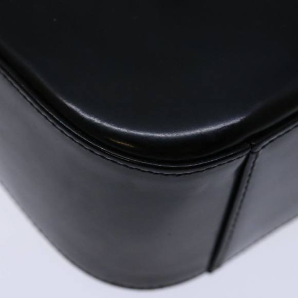GUCCI Interlocking Hand Bag Patent leather Black 007 2023 0249 Auth ti1576 - Picture 14 of 16